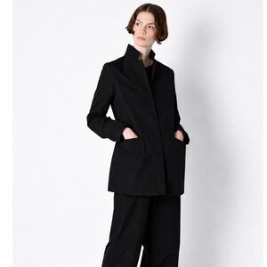 Katharina Hovman Black Blazer EU 36 US 8 Lagenlook Minimalist Made in Germany